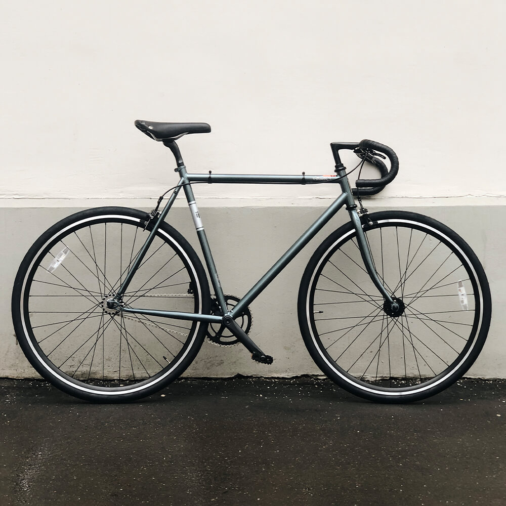 Велосипед Fuji 2023 Feather темно-серый (размер 63) - фото 1
