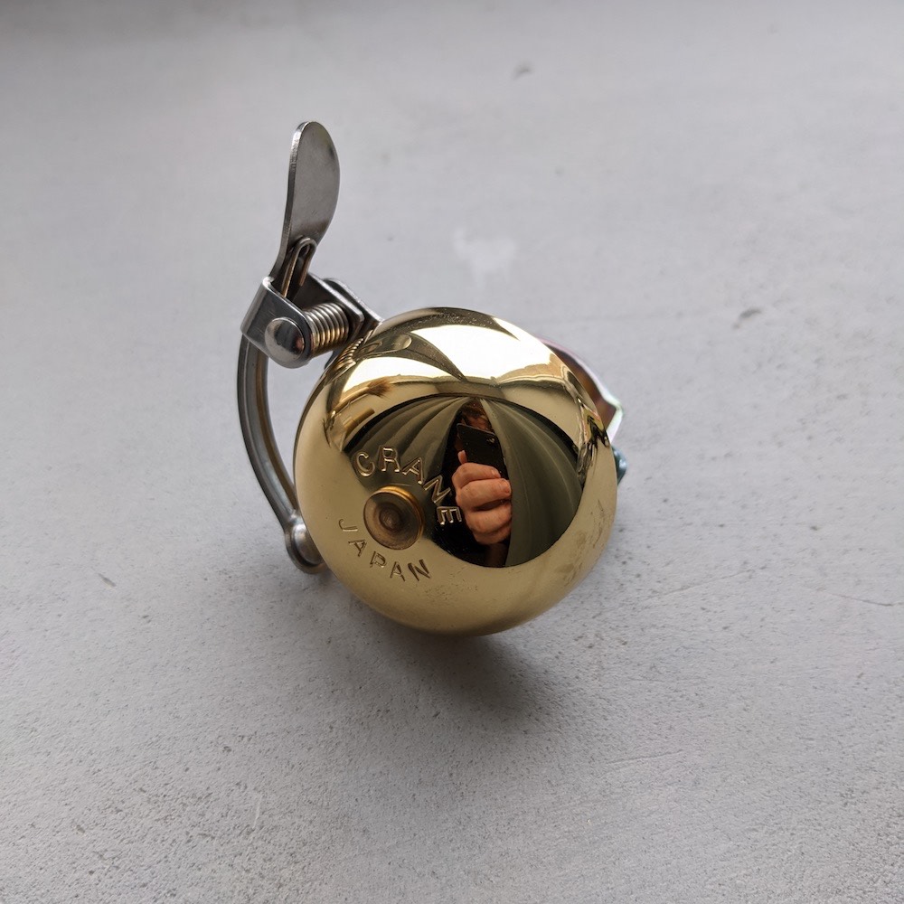 Звонок Crane Suzu MINI Brass