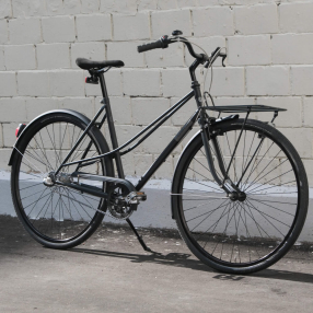 Велосипед CREME CAFERACER LADY UNO / SILK BLACK (3 speed) M