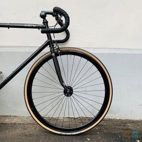 Велосипед CREME VINYL SOLO / JET BLACK (single speed) L
