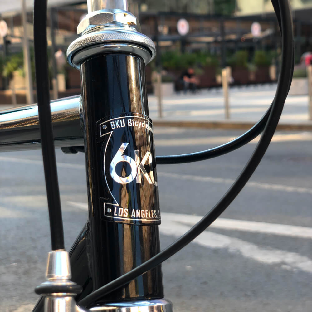 Велосипед 6KU Odyssey 8spd City Bike 54 Delano Black - фото 3