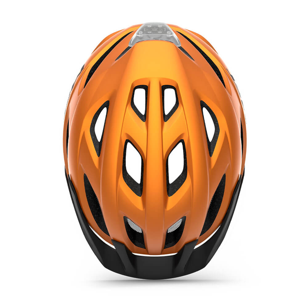 Велошлем MET Crossover Matt Orange OS - фото 4