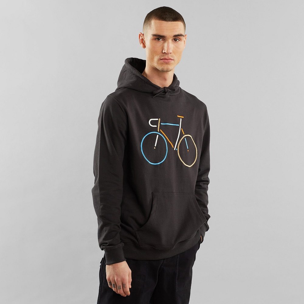 Худи Dedicated Falun Color Bike Charcoal мужской - фото 3
