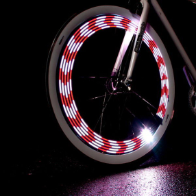 Как сделать светодиодную подсветку колёс велосипеда своими руками