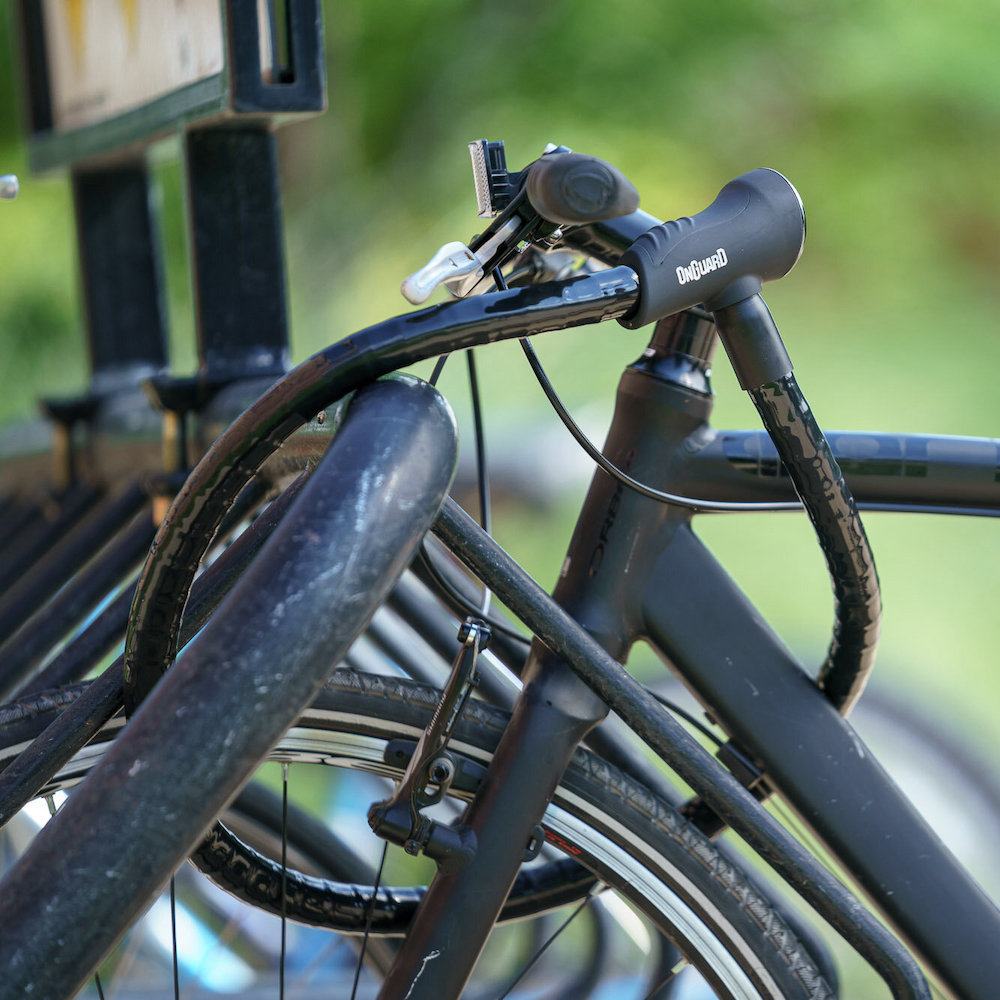 Велосипедный тросовый армированный замок на ключ Валёк Rottweiler OnGuard 100см х 20мм - фото 2
