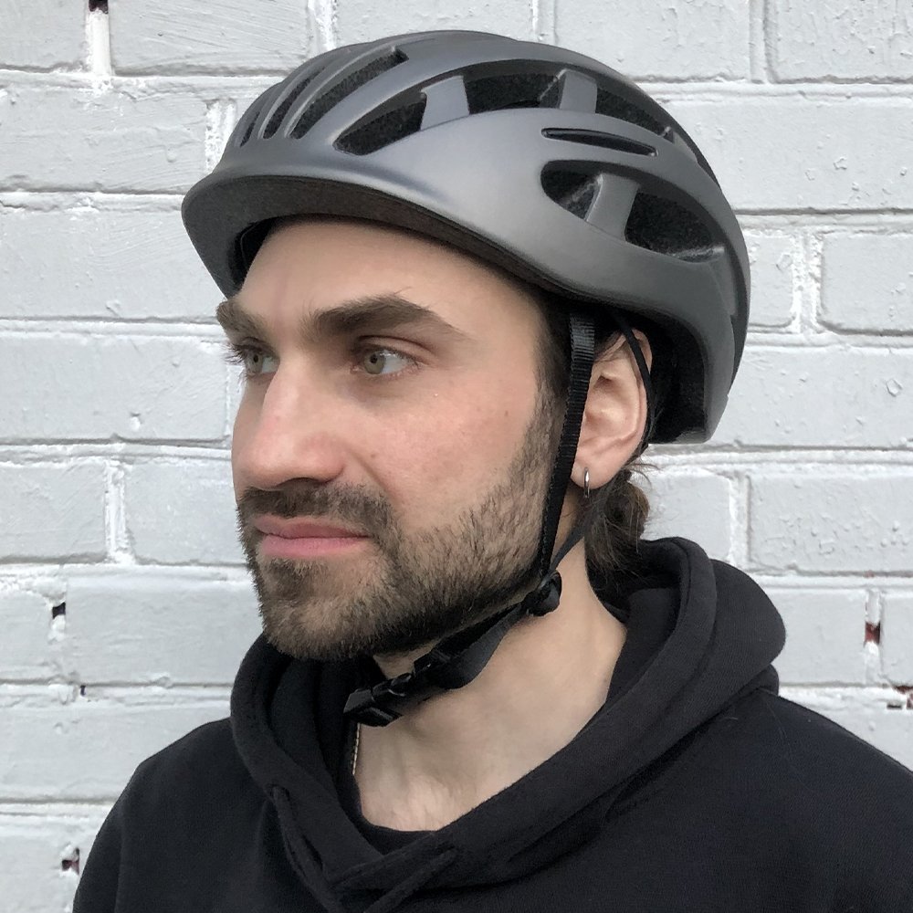 Велосипедный шлем VOOX Urban Mat Grey S-M - фото 1