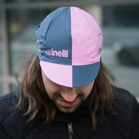 Велокепка Cinelli Cap Vigorosa розовая