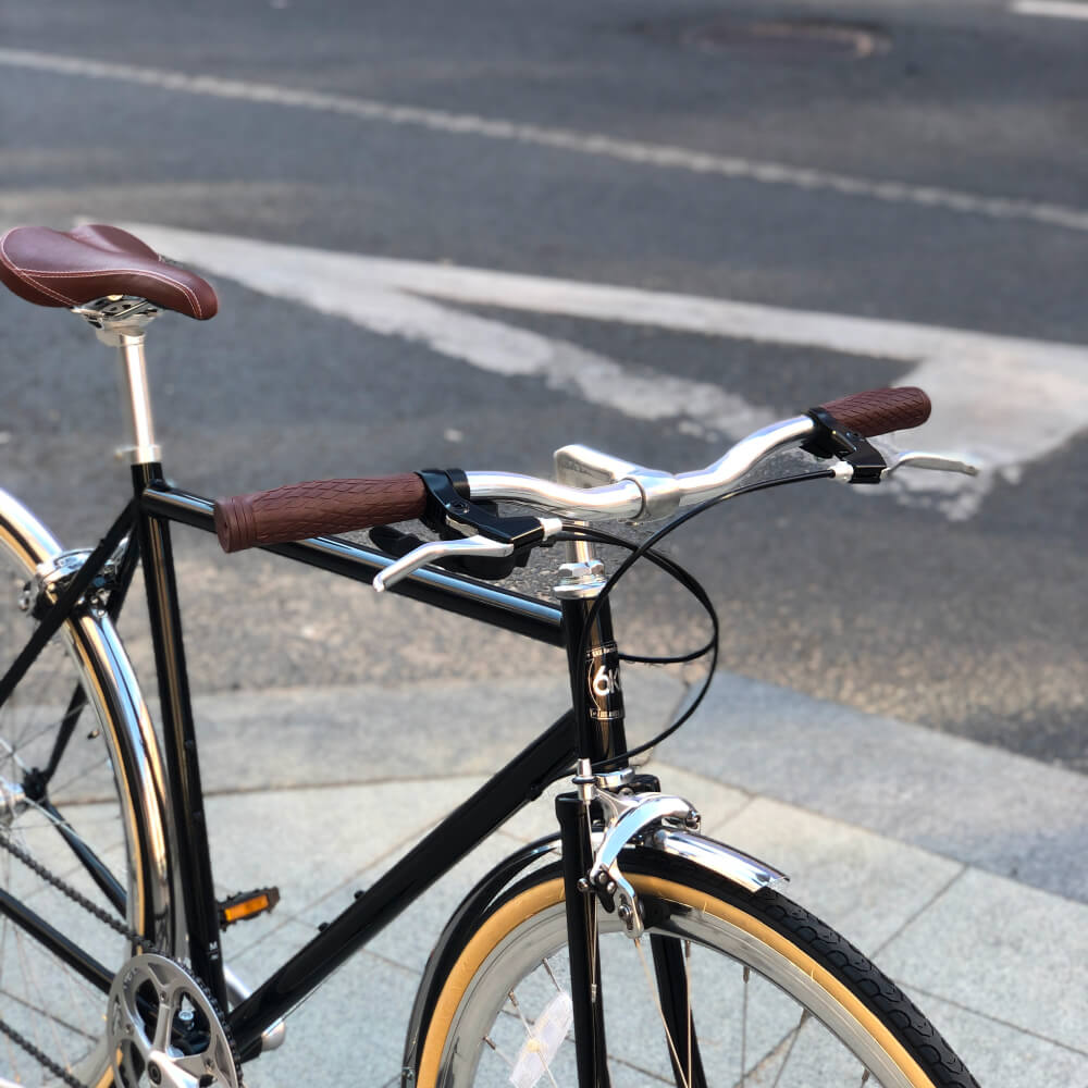 Велосипед 6KU Odyssey 8spd City Bike 54 Delano Black - фото 2
