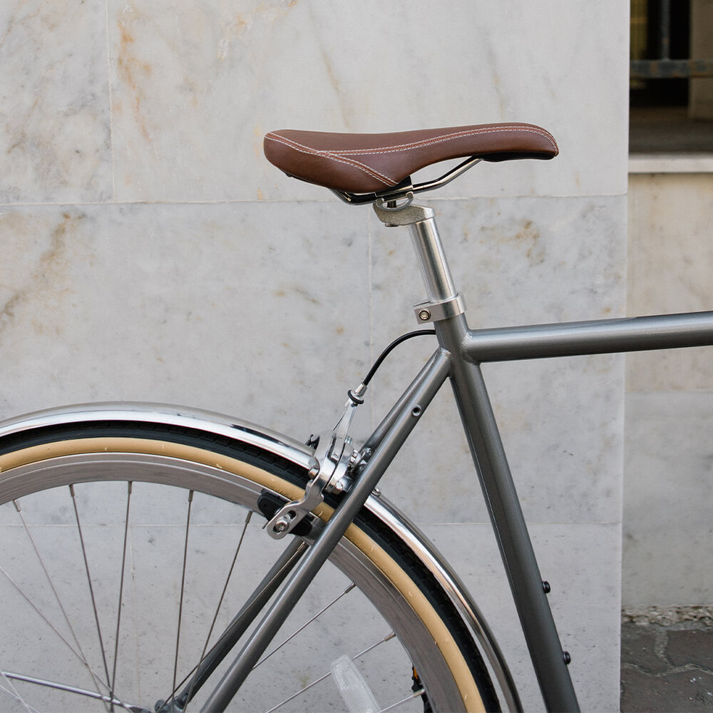 Велосипед 6KU Odyssey 8spd City Bike 54 Brandford Silver - фото 5