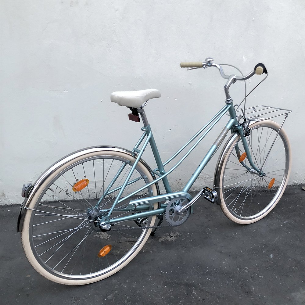 Велосипед CREME CAFERACER LADY UNO FLORIDA GREEN (3 speed) M - фото 1