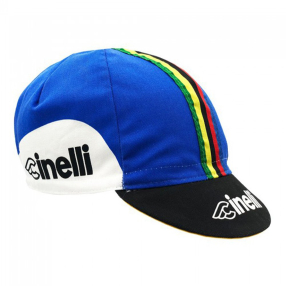 Велокепка Cinelli Bassano 85 / Синий-белый