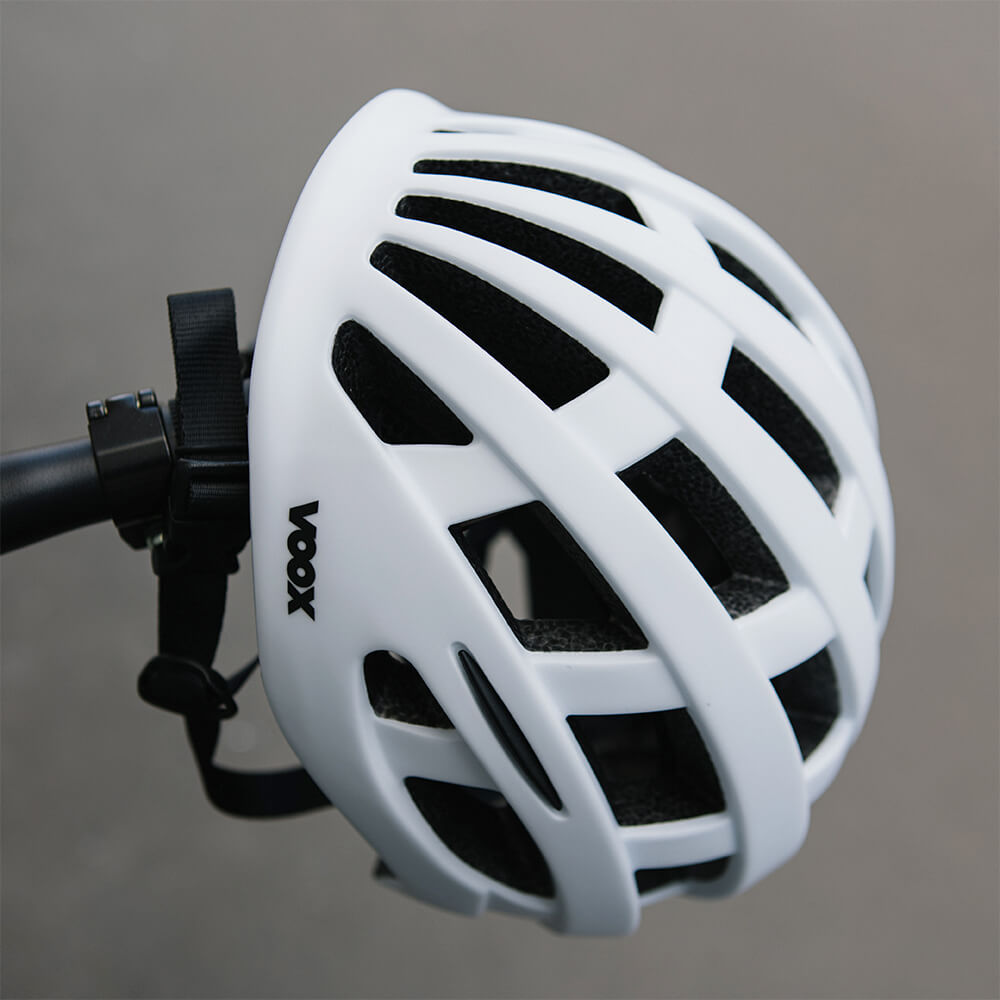 Велосипедный шлем VOOX Urban White S-M - фото 1