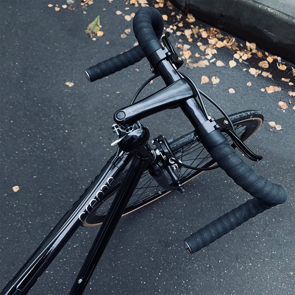 Велосипед CREME VINYL SOLO / JET BLACK (single speed) M - фото 9