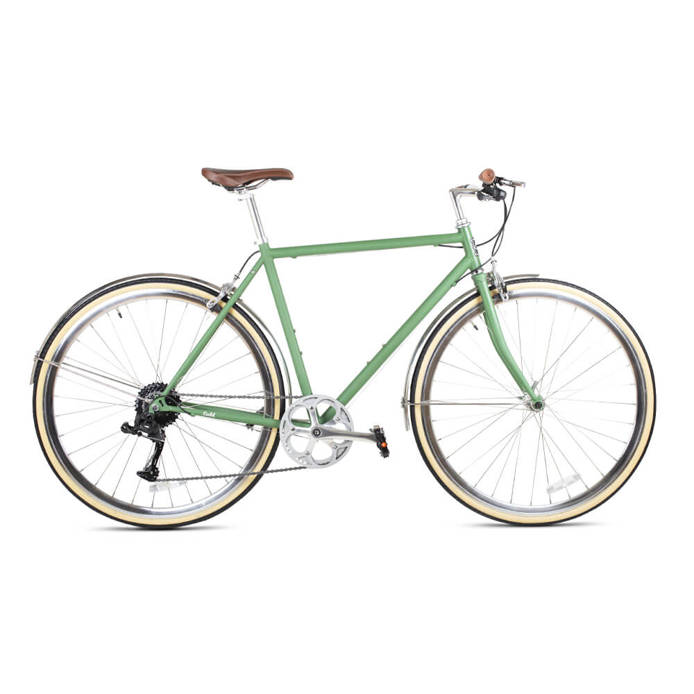 Велосипед 6KU Odyssey 8spd City Bike 58 Silverlake Green - фото 12