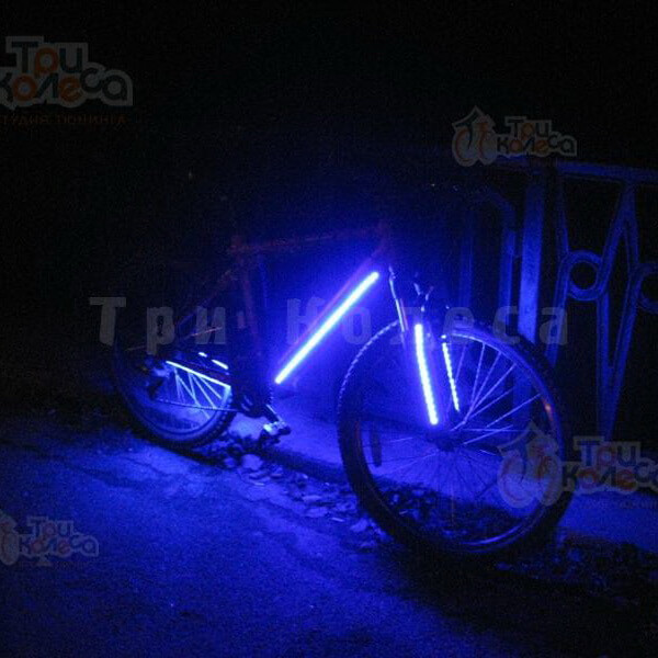 Многоцветная подсветка на весь велосипед Заря - фото 2