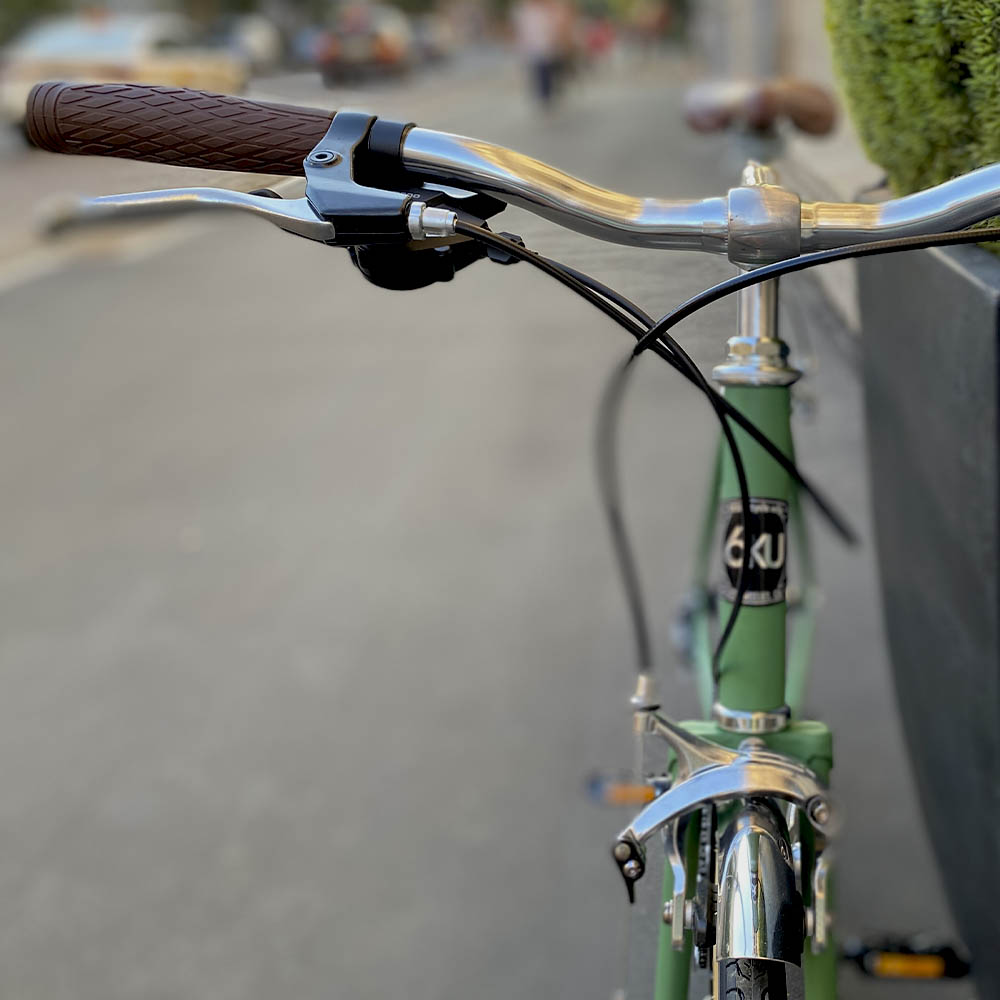 Велосипед 6KU Odyssey 8spd City Bike 58 Silverlake Green - фото 7