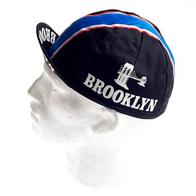 Пятипанельная велосипедная кепка BROOKLYN черная
