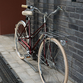 Велосипед CREME CAFERACER LADY SOLO BORDEAUX (7 speed) M