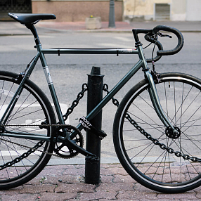 Замок-цепь для велосипеда 35х1000 мм черный Vinca