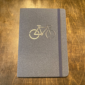 Блокнот в точку с велосипедом it's my!bike