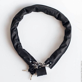 Замок-цепь для велосипеда Тигрь (разные цвета)