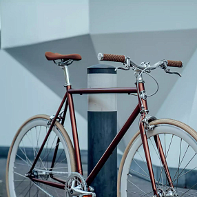 Велосипед Siech Cycles Fixie Bike Brown