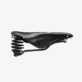 Седло Brooks FLYER CARVED Black