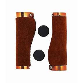 Замшевые велосипедные грипсы (разные цвета)