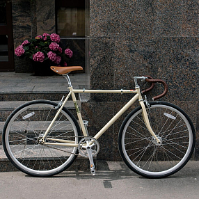 Велосипед Fuji Feather бежевый (размер 60)