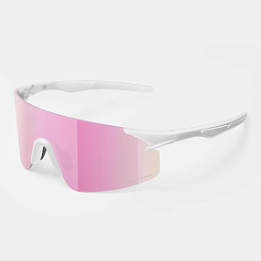 Солнцезащитные очки WhiteLab Visor Белый / Роза