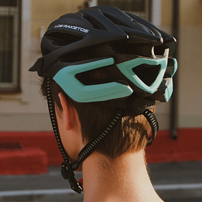 Велосипедный шлем Los Raketos VERTIGO Black-Blue S-M