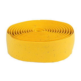 Обмотка корковая на руль CLARKS желтая