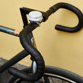 Звонок it's my!bike серый металлик