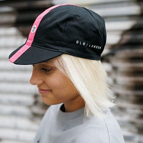 Пятипанельная велосипедная кепка London Magenta