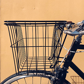 Велосипедная корзина WALD 133 черная