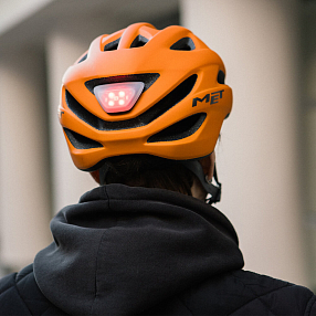 Велошлем MET Crossover Matt Orange XL
