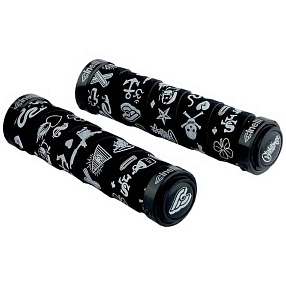 Грипсы Cinelli Mike Giant черно-белые