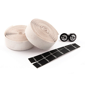 Обмотка корковая на руль CLARKS белая