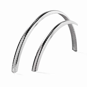 Крылья Creme Aloy Hammered SIlver 28'' - 45 мм