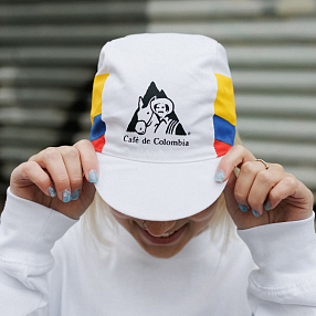 Пятипанельная велосипедная кепка Cafe De Colombia
