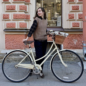 Велосипед LINUS DUTCHI 1 SPEED CREAM M