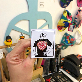 Значок it's my!bike Heart