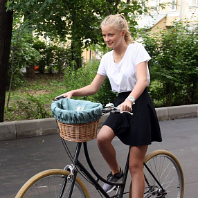 Плетеная корзина Сири