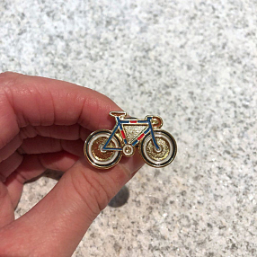 Значок it's my!bike Велосипед синий