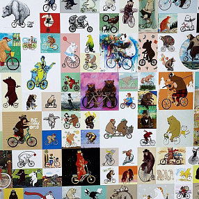 Плакат it's my!bike Пятничные медведи