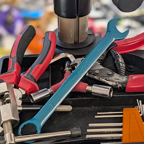 Ключ на 15 бирюзовый