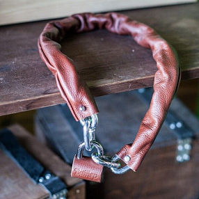 Замок-цепь для велосипеда Тигрь (разные цвета)