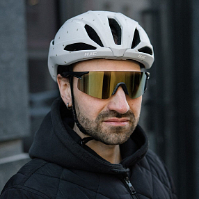 Солнцезащитные очки WhiteLab Visor Черный / Бронзовый