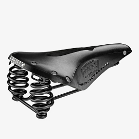 Седло Brooks FLYER CARVED Black