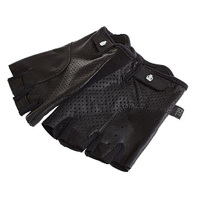 Велосипедные перчатки Brick Lane Bikes кожаные черные (разные размеры)